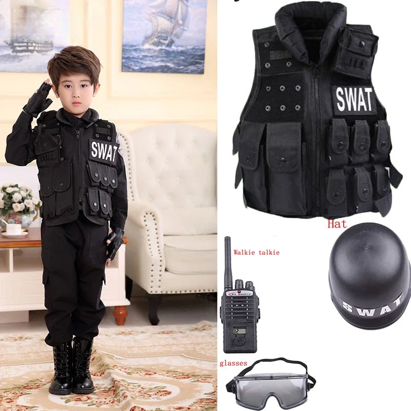 Kids Outdoor Vest - 2025 Halloween Kinderen Jacht Militaire Tactische