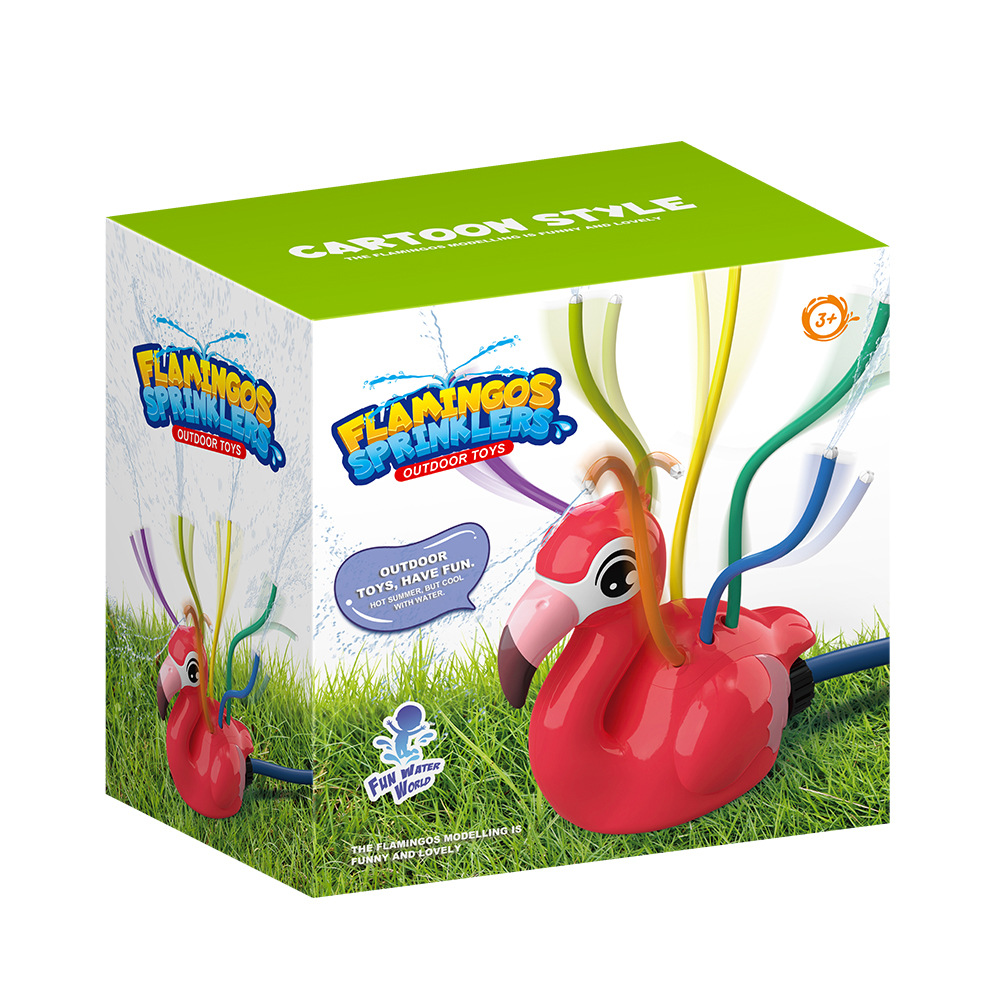 Kids Outdoor Yard Tools - Flamingo Cartoon Sprinkler Zomer Buiten Tuin