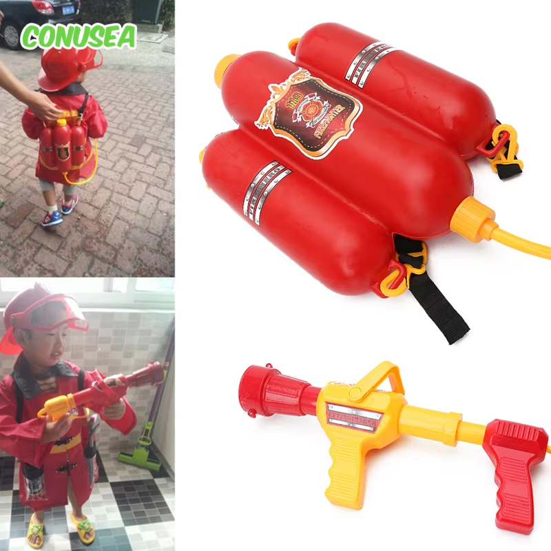 Kids Outdoor Exercise Equipment - Brandrugzak Waterpistool Grote capaciteit Brandweerman Waterpistolen