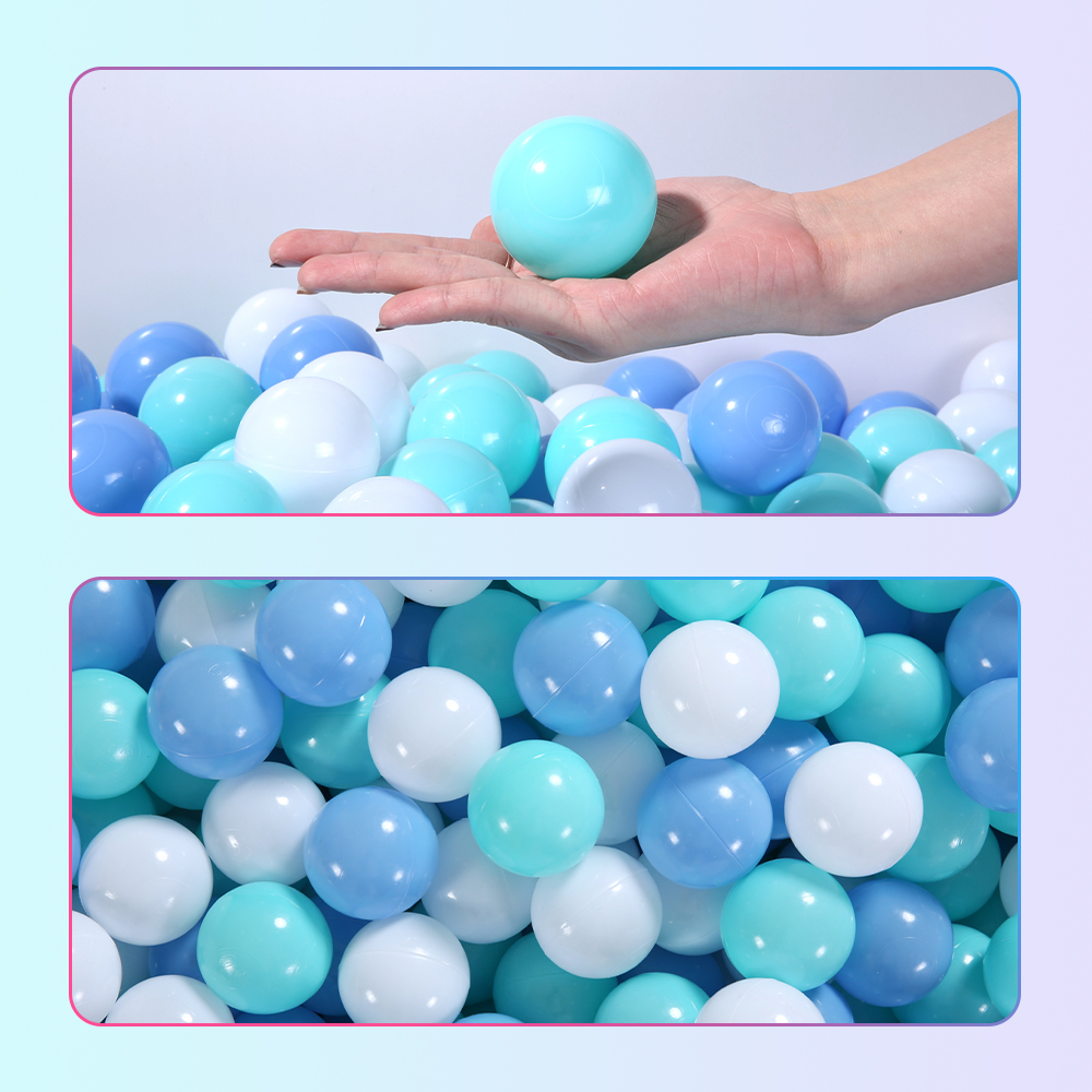 Kids Outdoor Play Tent - 100 Stuks Kleuren Plastic Ballen Water