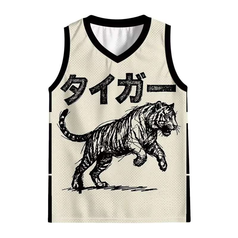 Kids Outdoor Vest - 2026 Zomer Mode Nieuwe Tijger Uit