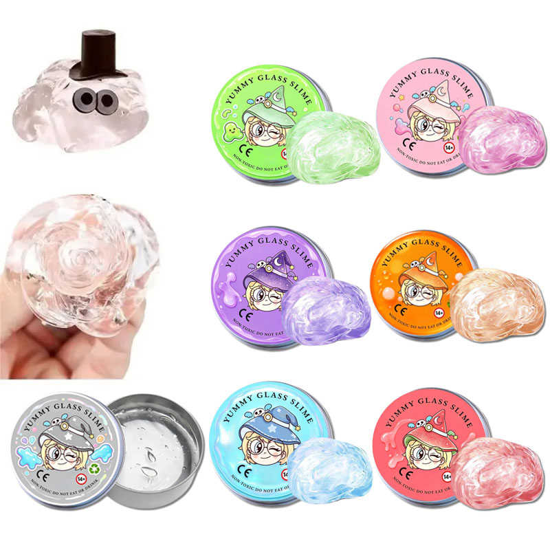 Muddy Puddle Suit - Herbruikbare putty vloeibare kristallen bouncy slime