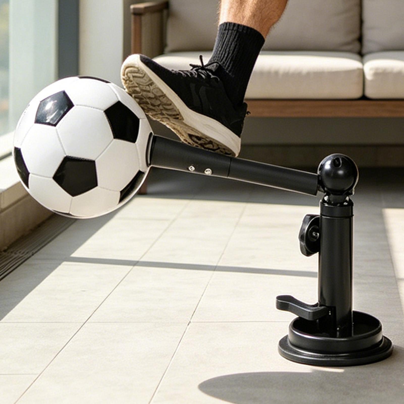 Kids Outdoor Equipment - Voetbal trainingshulpmiddel, handsfree voetbal oefenapparaat, handbediende