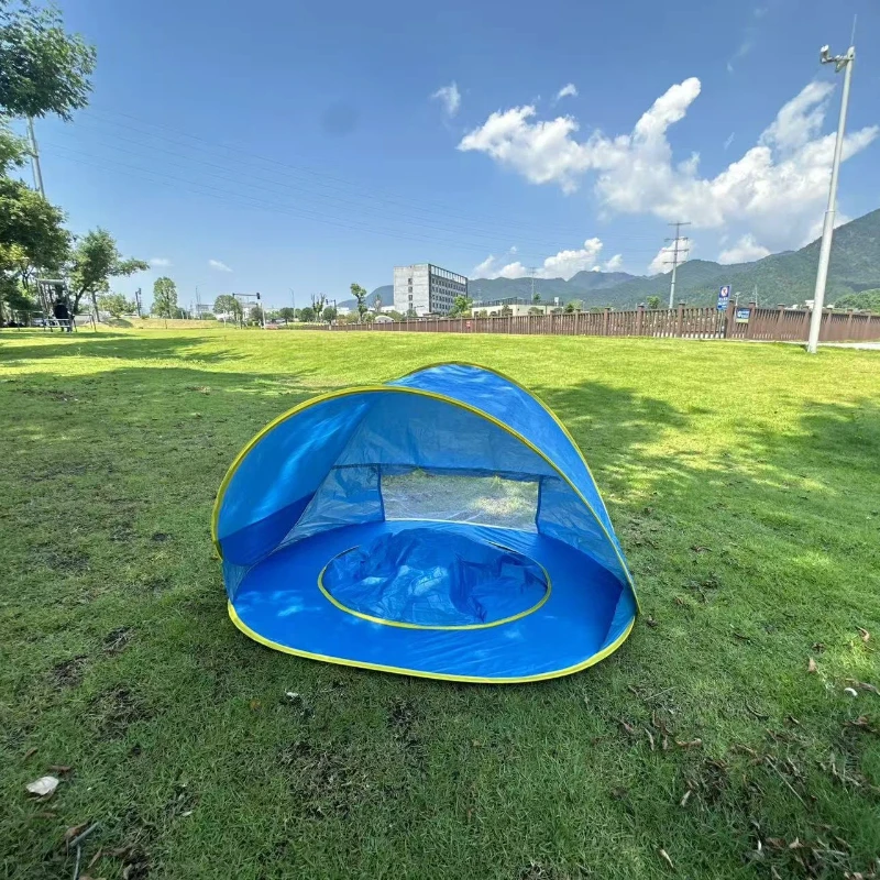 Kids Outdoor Play Tent - Kinderspeeltent Buitentent Strandtent Baby Speelkasteel Opvouwbaar