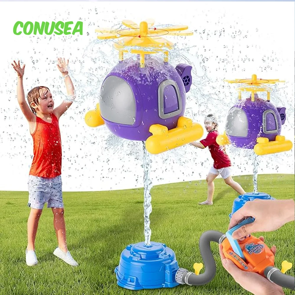 Kids Outdoor Yard Tools - Helikopter Sprinkler Waterspeelgoed Kinderen Buitenspellen Sport