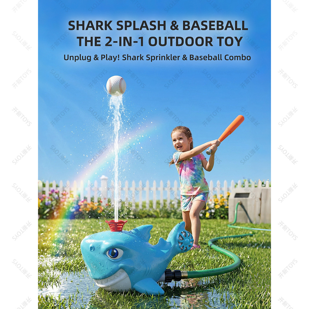 Cartoon Haaien Sprinkler Buite - Kids Outdoor Yard Tools recensie en prijs