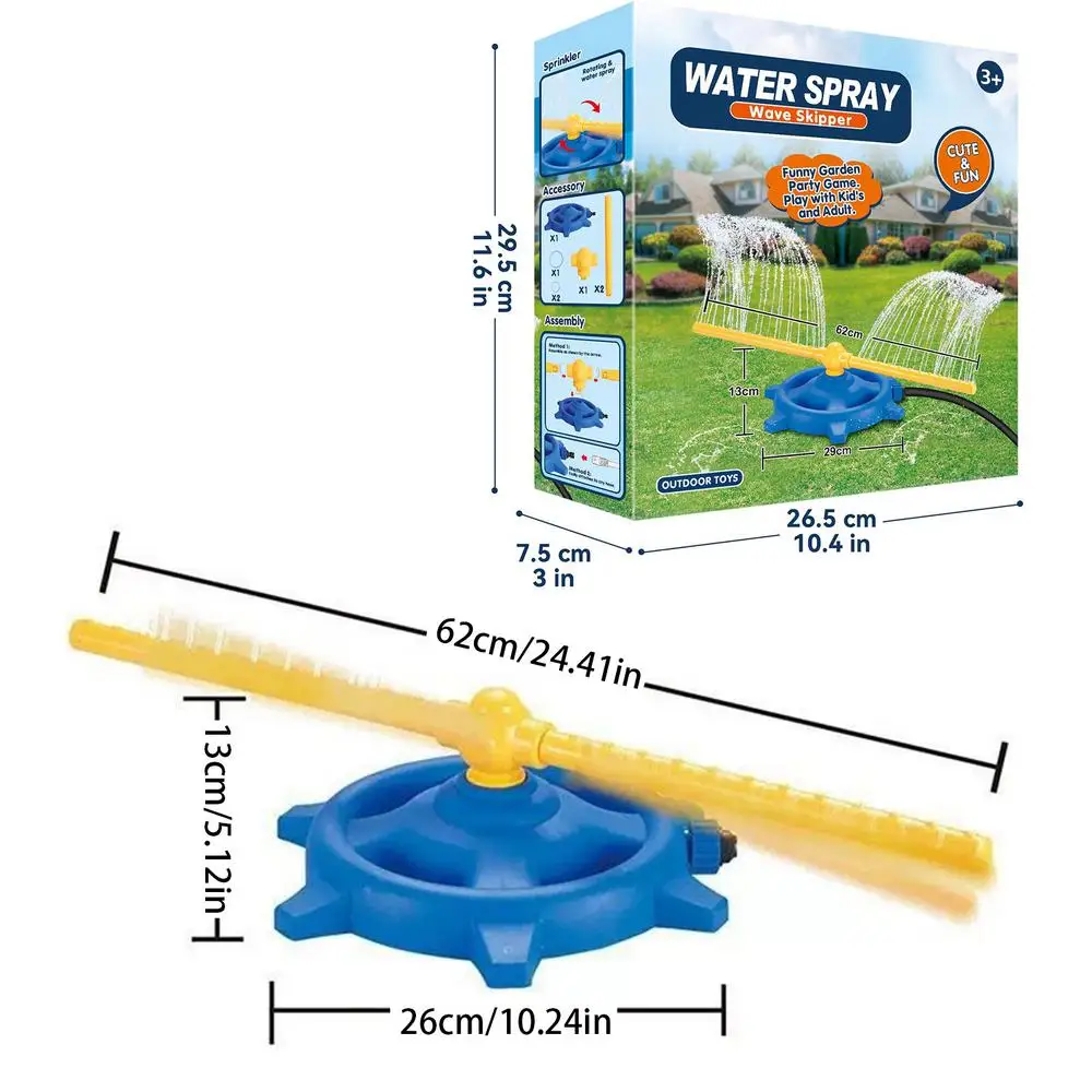 360 Graden Water Sprinkler Rot - Kids Outdoor Yard Tools recensie en prijs