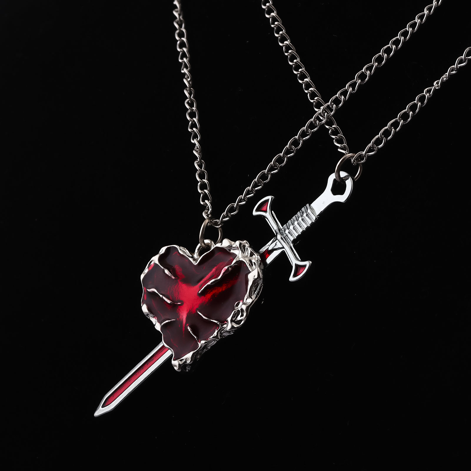 Nieuw Zwaard Hart Paar Ketting - Bubble Sword Wand recensie en prijs