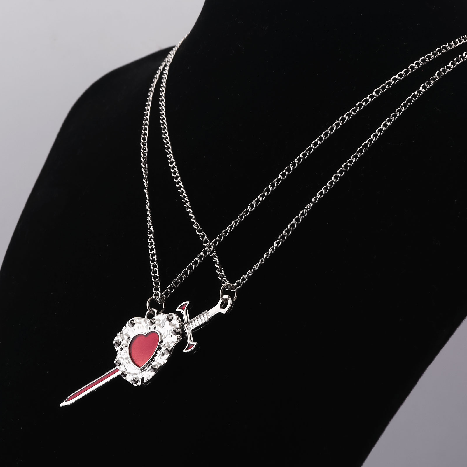 Nieuw Zwaard Hart Paar Ketting - Bubble Sword Wand recensie en prijs