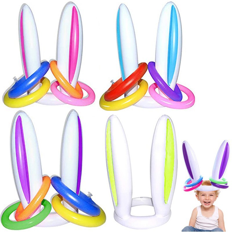 Opblaasbaar Konijn Oor Gooien  - Kids Outdoor Easter Gifts recensie en prijs