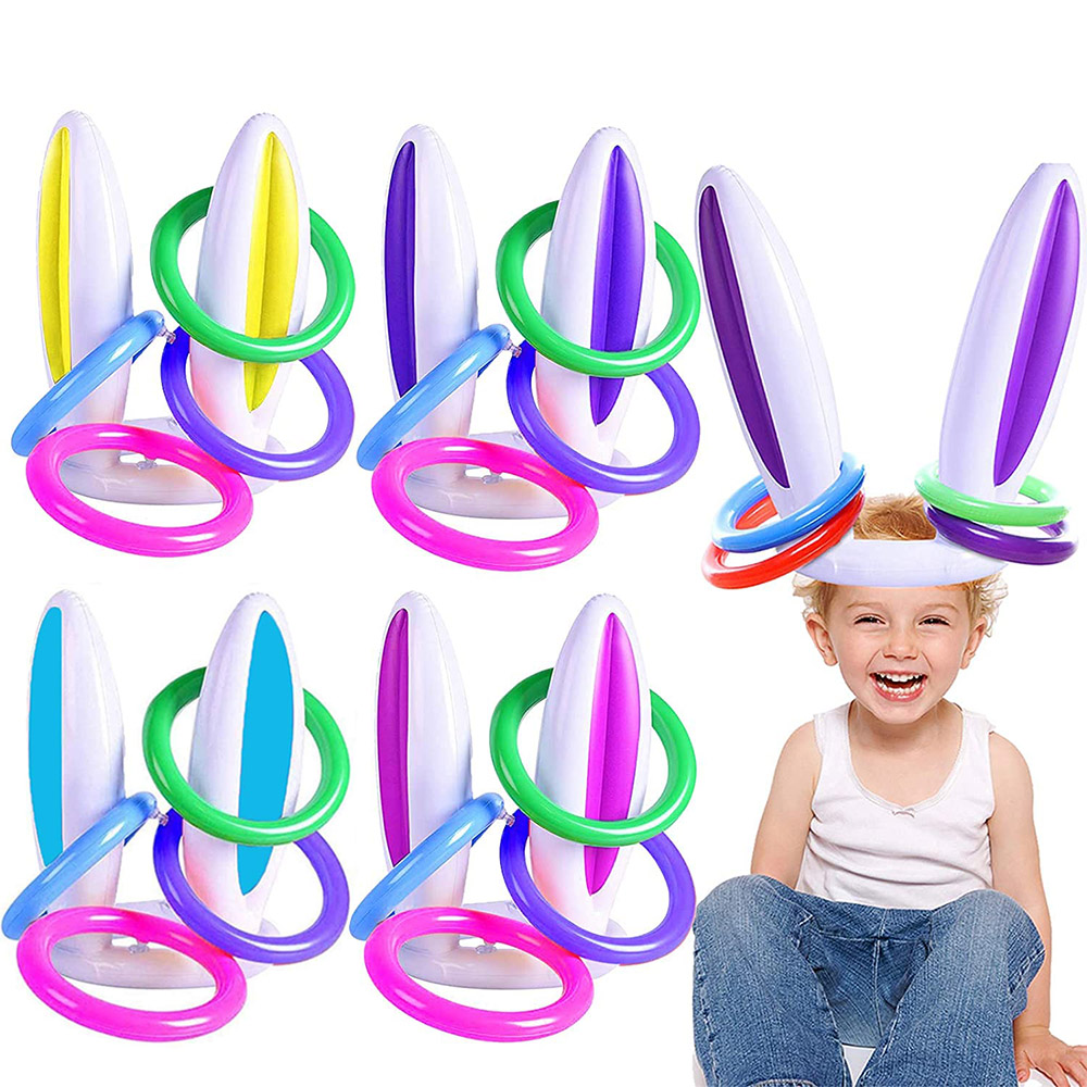 Opblaasbaar Konijn Oor Gooien  - Kids Outdoor Easter Gifts recensie en prijs