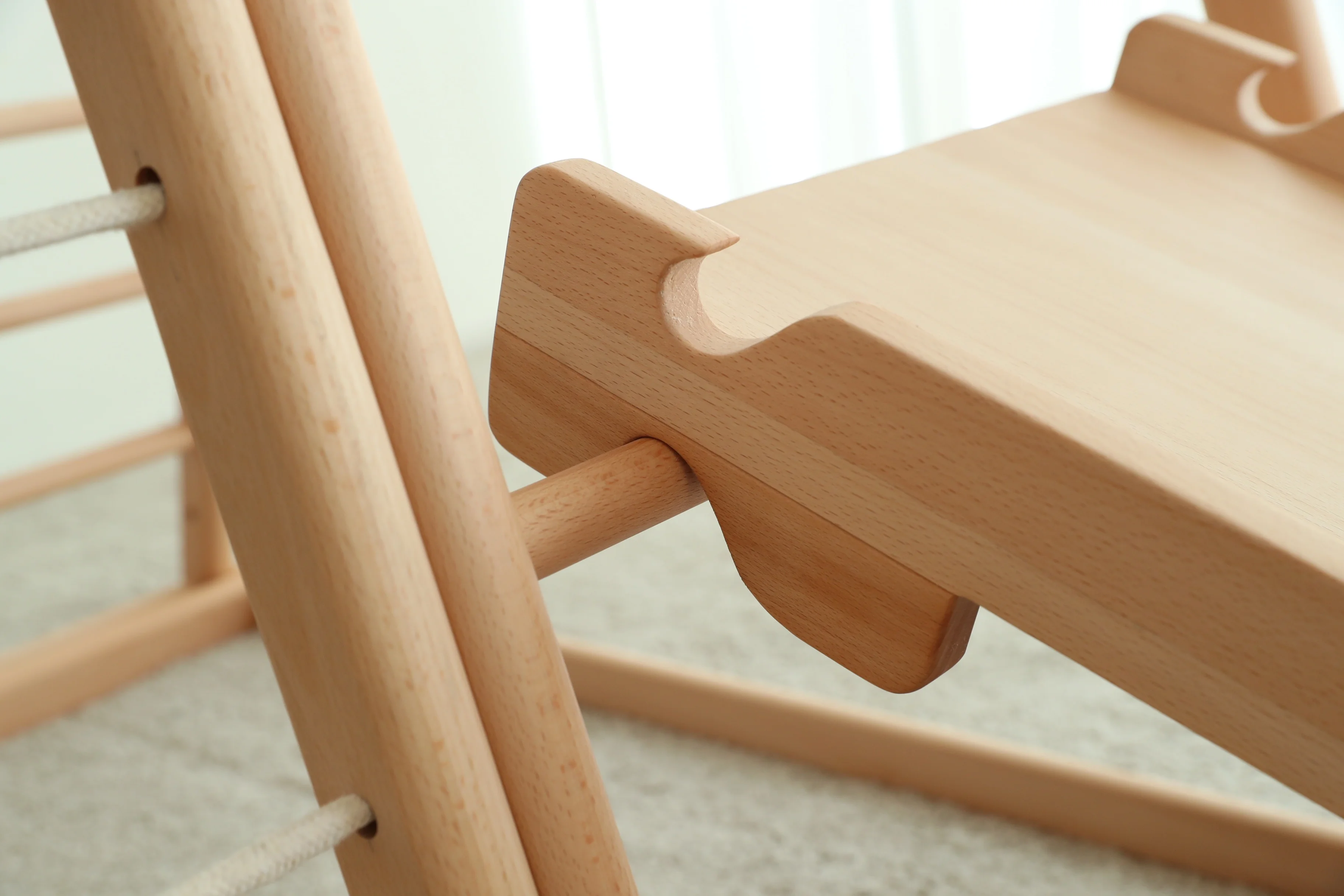 Kinderen Buiten Touwladder Kin - Kids Outdoor Wooden Climbing Frame recensie en prijs