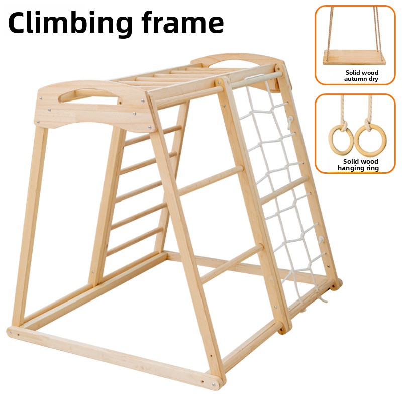 Jungle Gym Kids Outdoor Kinder - Kids Outdoor Wooden Climbing Frame recensie en prijs
