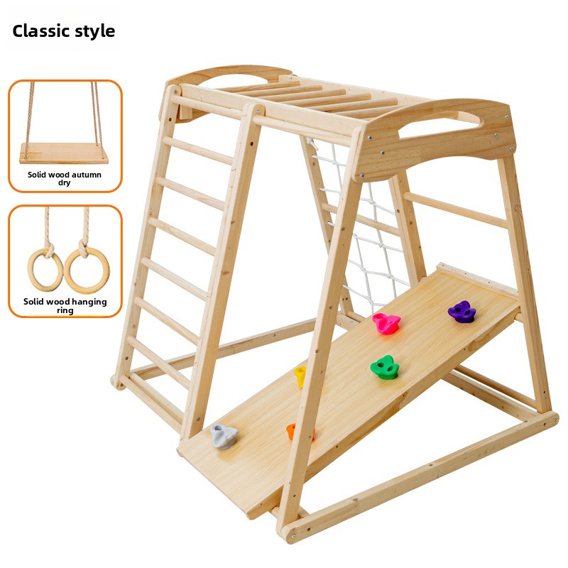Jungle Gym Kids Outdoor Kinder - Kids Outdoor Wooden Climbing Frame recensie en prijs