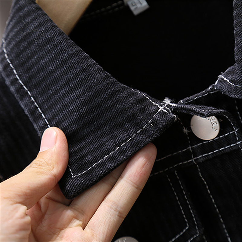 Jongen Zwart Denim Vest Lente  - Kids Outdoor Vest recensie en prijs