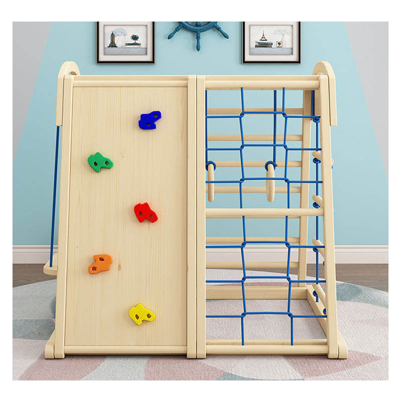 Indoor/outdoor houten klimrekk - Kids Outdoor Wooden Climbing Frame recensie en prijs