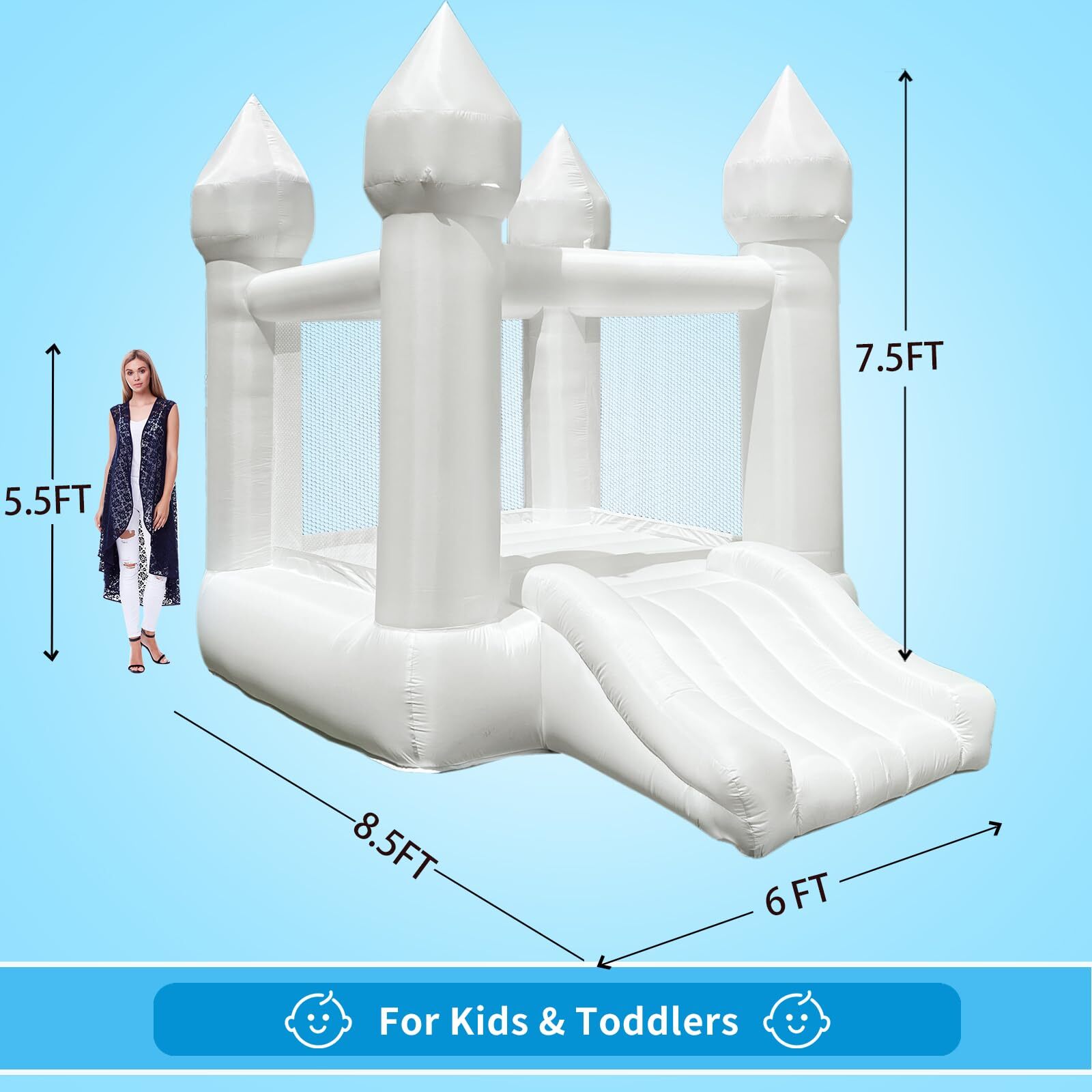 Iatable Bouncy Kastelen Easter - Kids Outdoor Easter Gifts recensie en prijs