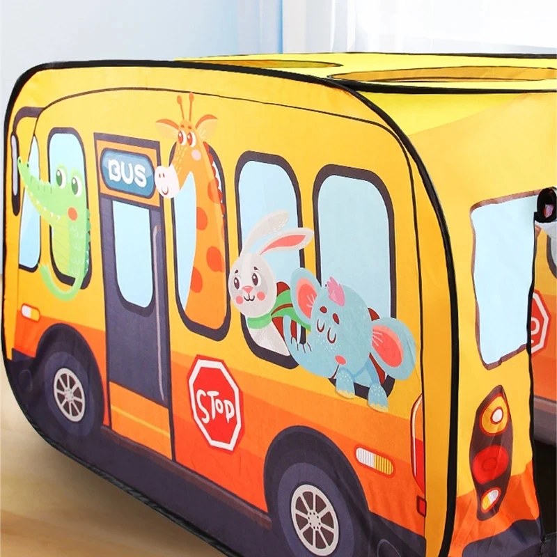 Cartoon dieren bus thema speel - Kids Outdoor Play Tent recensie en prijs