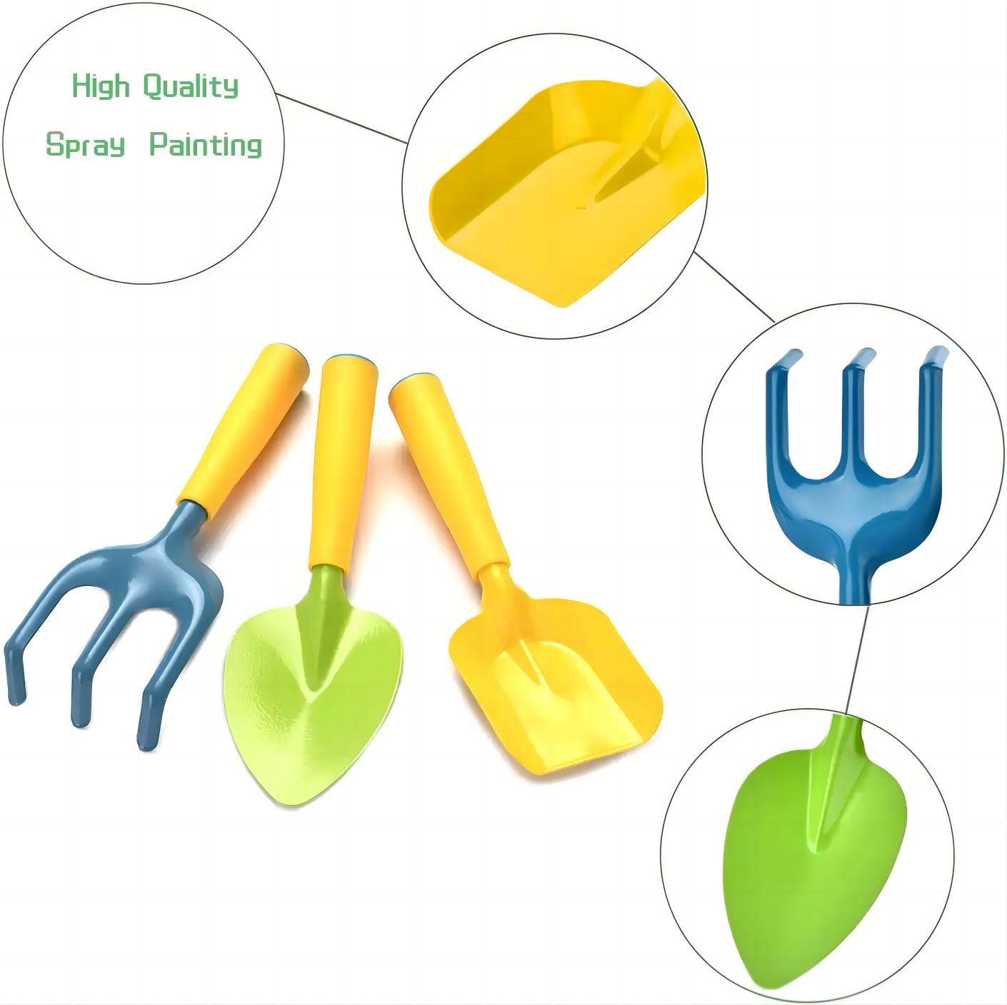 Kleurrijk tuingereedschap spee - Kids Outdoor Yard Tools recensie en prijs