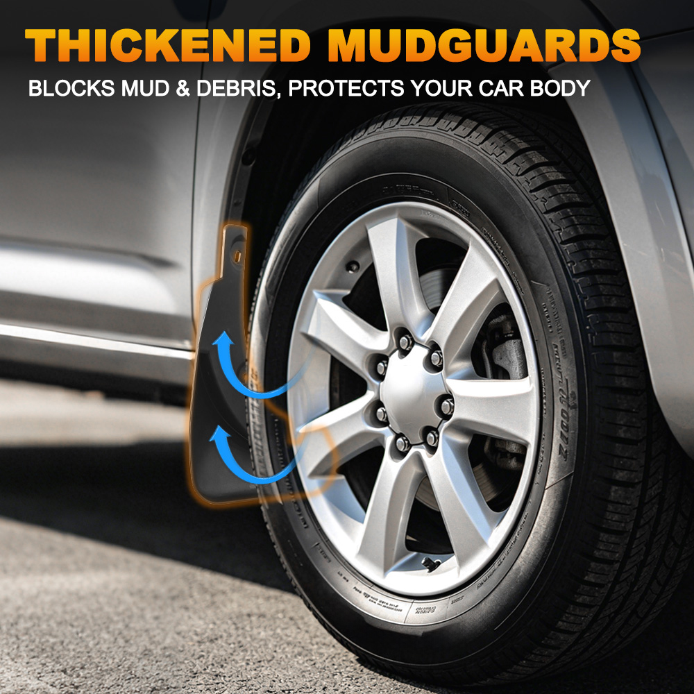 4 stks/set Auto Spatlappen Voo - Muddy Puddle Suit recensie en prijs