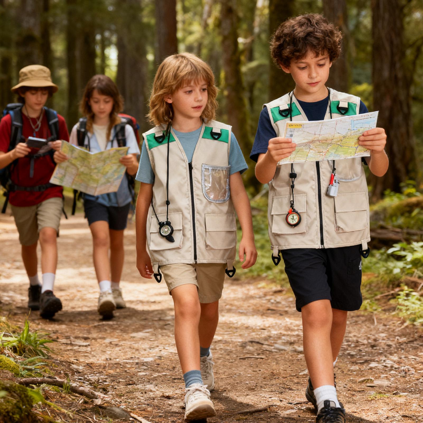 Kids Explorer Vest-kostuum Saf - Kids Outdoor Vest recensie en prijs