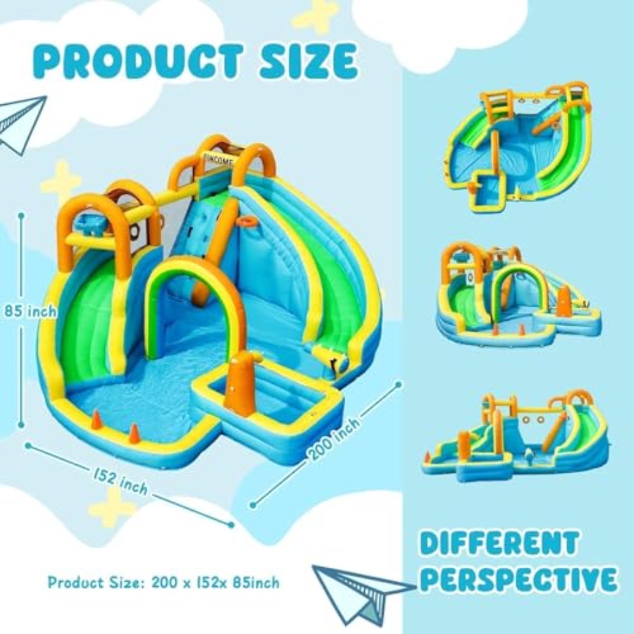 Opblaasbaar waterglijbaanpark  - Kids Outdoor Water recensie en prijs