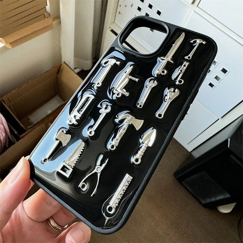 Luxe mini metalen telefoonhoes - Bubble Sword Wand recensie en prijs
