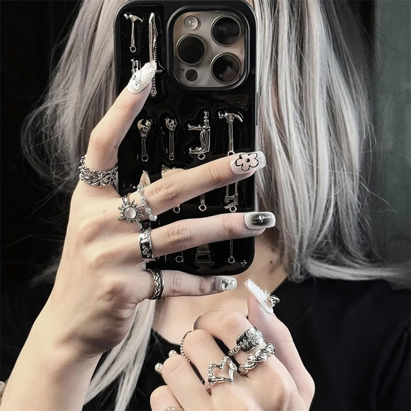 Luxe mini metalen telefoonhoes - Bubble Sword Wand recensie en prijs