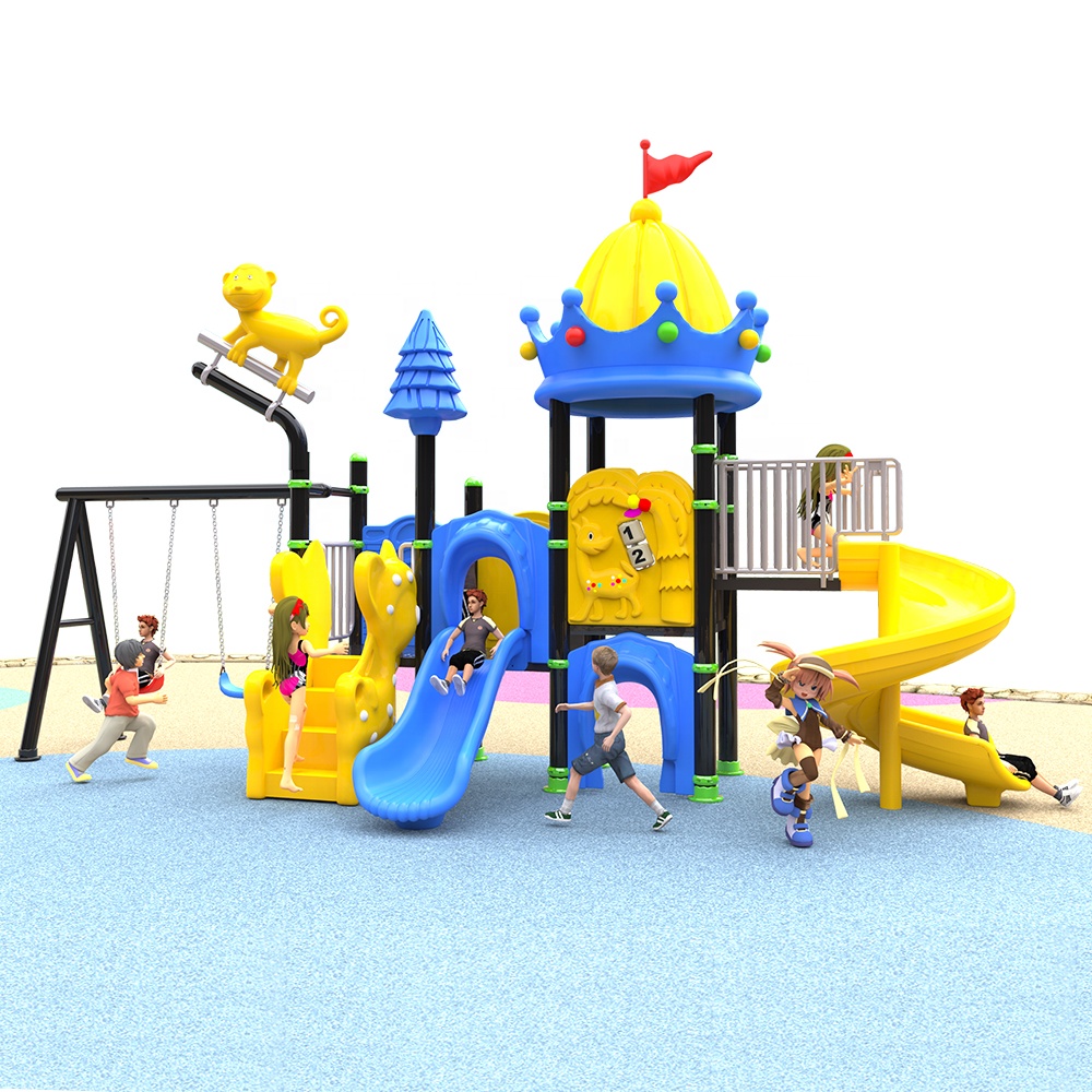 Multifunctionele kinderen groo - Kids Outdoor Swing Set With Slide recensie en prijs