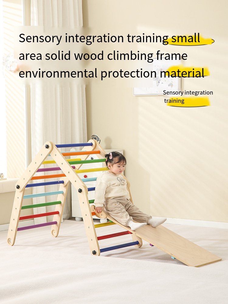 Klimrek voor kinderen, houten  - Kids Outdoor Wooden Climbing Frame recensie en prijs