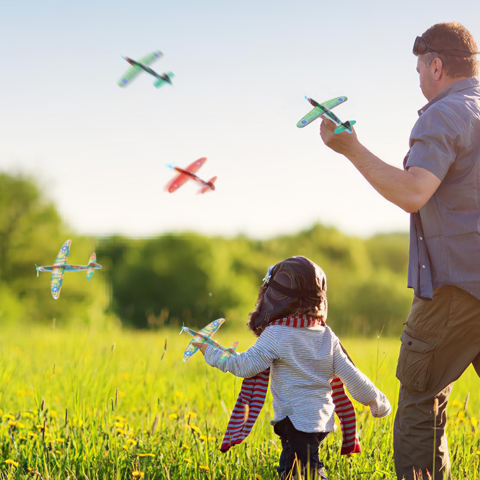36 Stuks Schuim Vliegtuigmodel - Kids Outdoor Play recensie en prijs
