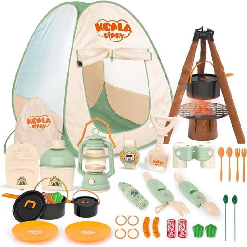 Campingset voor kinderen Peute - Kids Outdoor Play Tent recensie en prijs