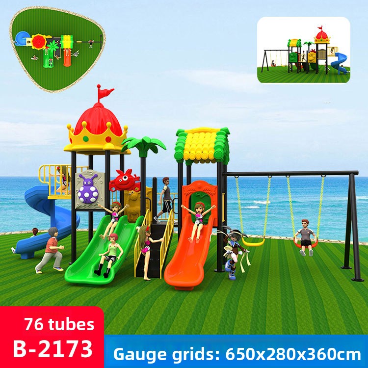 Fabriek Commerciële Kleine Peu - Kids Outdoor Swing Set With Slide recensie en prijs