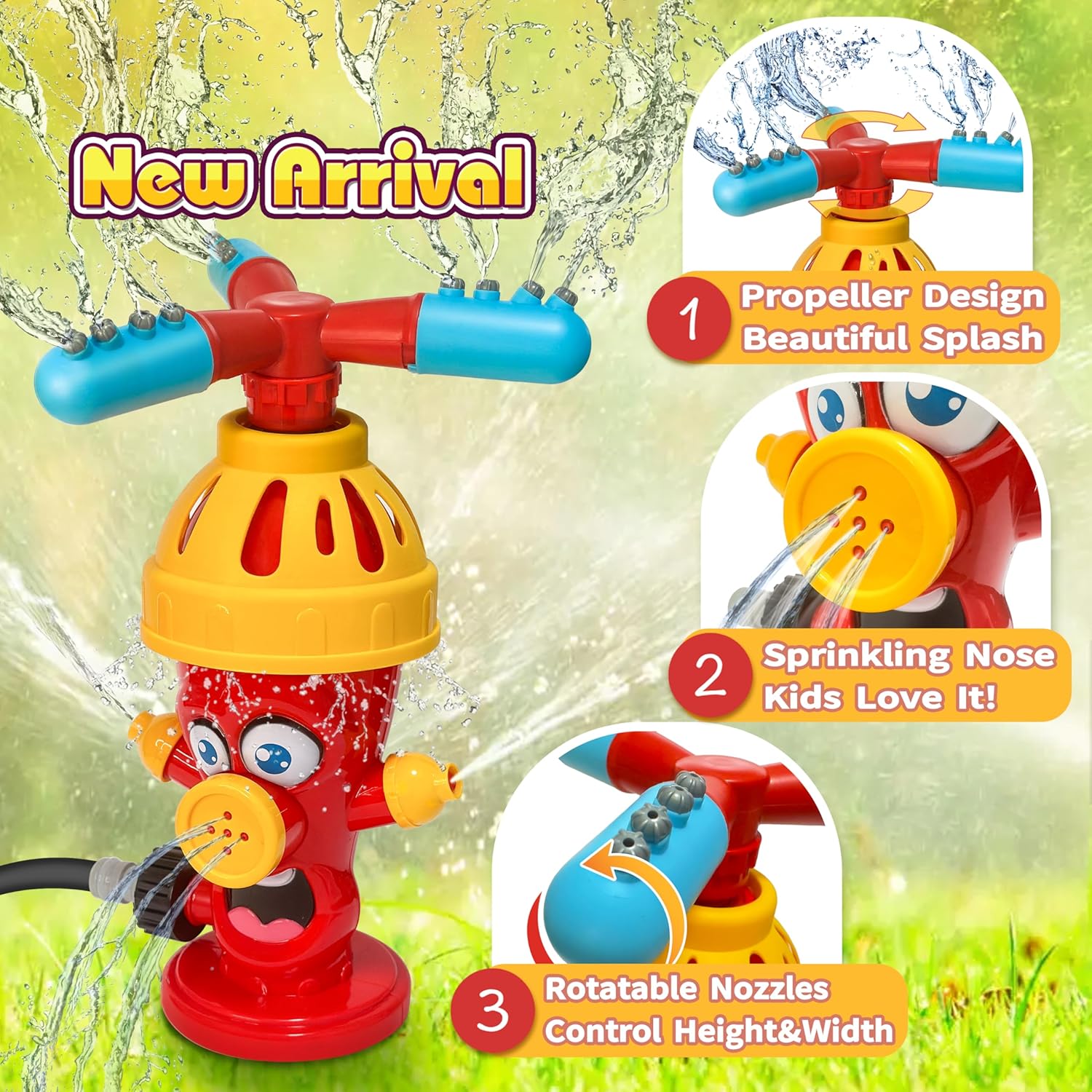 Watersproeispeelgoed Hydrant S - Kids Outdoor Yard Tools recensie en prijs