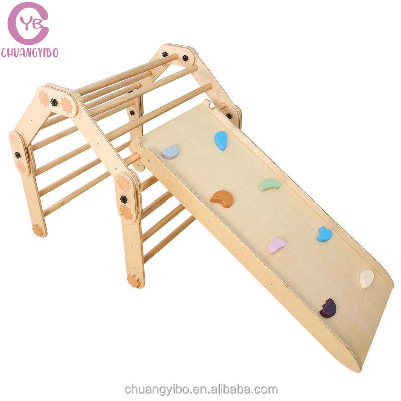 Klimrek voor kinderen, binnen  - Kids Outdoor Wooden Climbing Frame recensie en prijs
