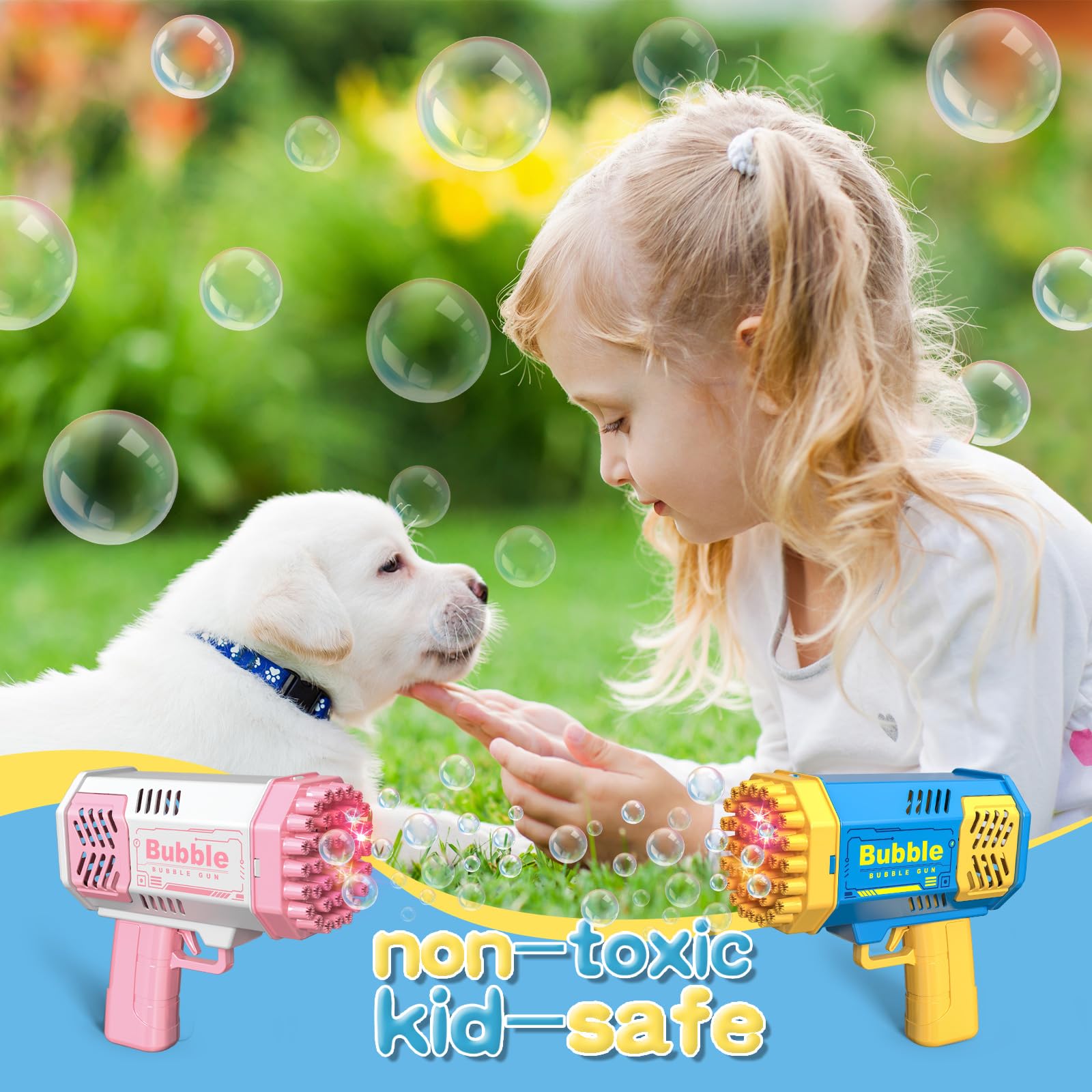 40-gats bellenblaaspistool voo - Kids Outdoor Easter Gifts recensie en prijs