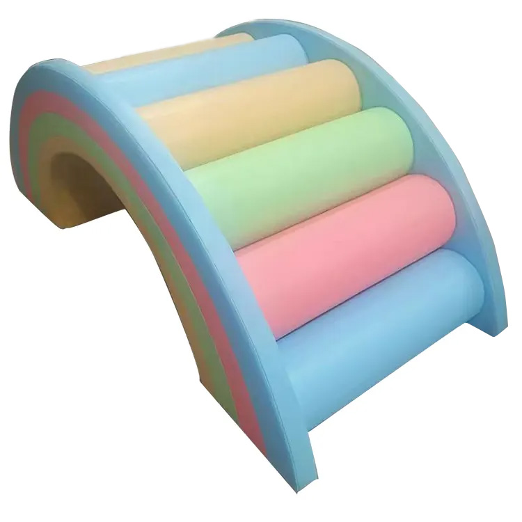 Macaronkleurige zachte speelto - Kids Outdoor Equipment recensie en prijs