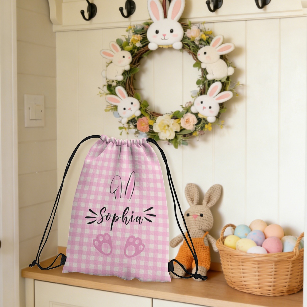 Gepersonaliseerde paashaas rug - Kids Outdoor Easter Gifts recensie en prijs