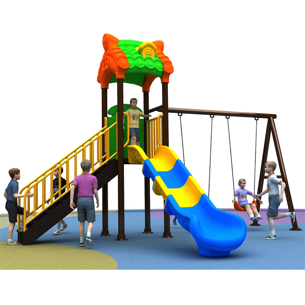 Hot Sale Kinderen Outdoor Pret - Kids Outdoor Swing Set With Slide recensie en prijs