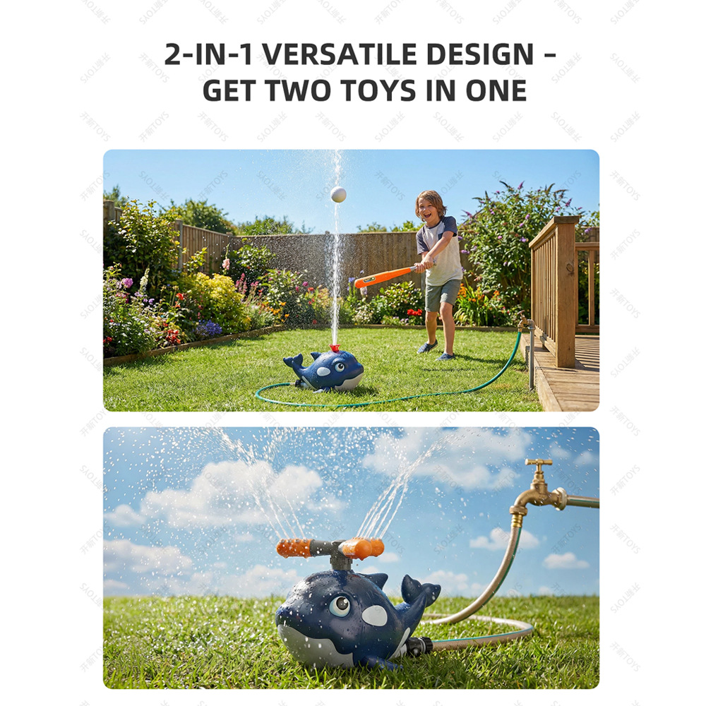 Cartoon Walvis Sprinkler Buite - Kids Outdoor Yard Tools recensie en prijs