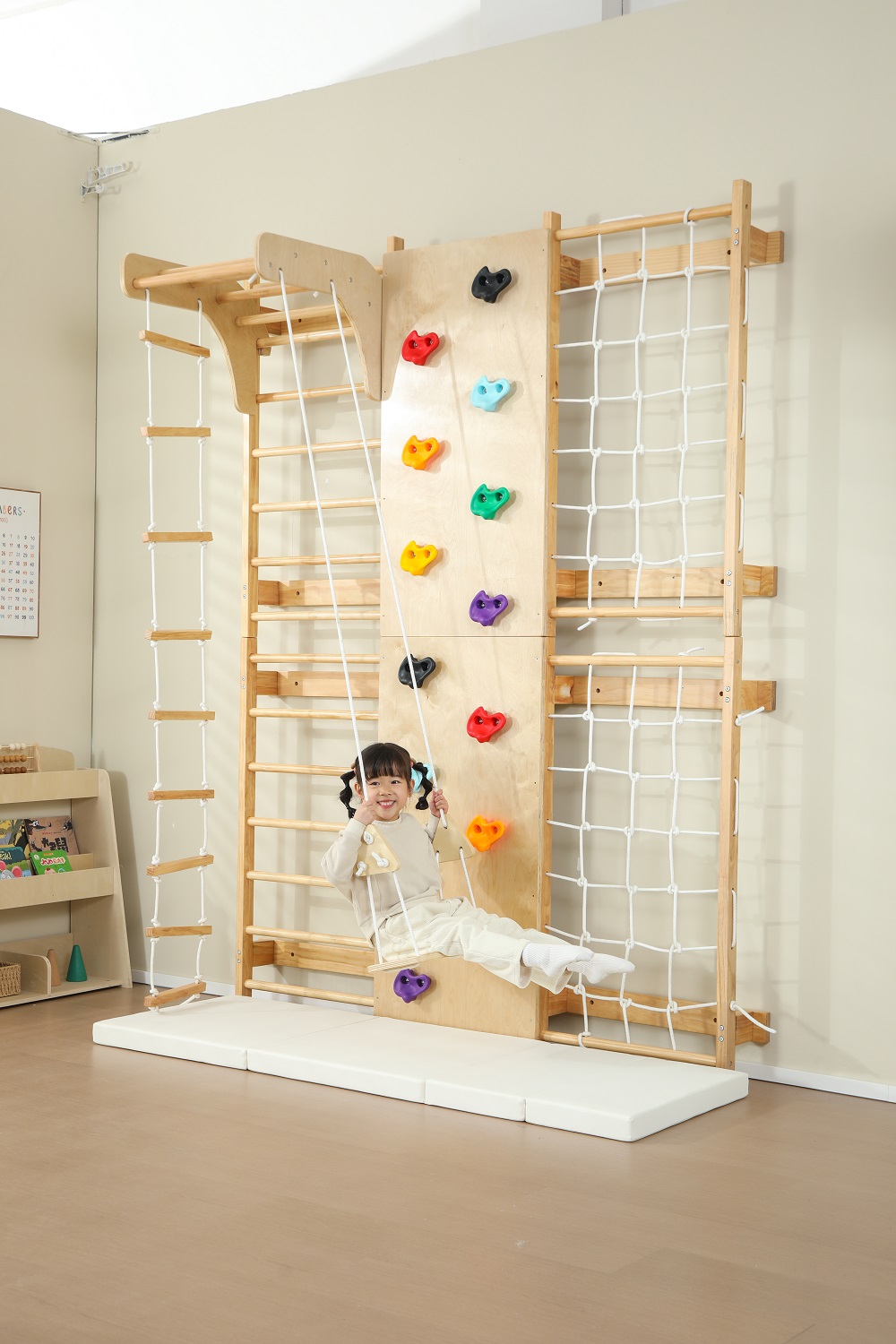 Op voorraad Indoor Klimrek voo - Kids Outdoor Wooden Climbing Frame recensie en prijs