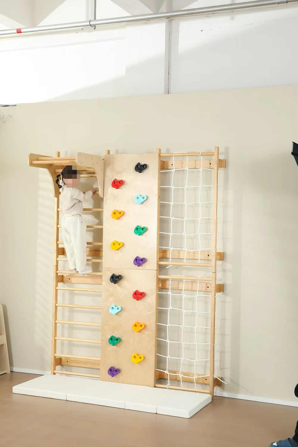Op voorraad Indoor Monkey Bars - Kids Outdoor Wooden Climbing Frame recensie en prijs